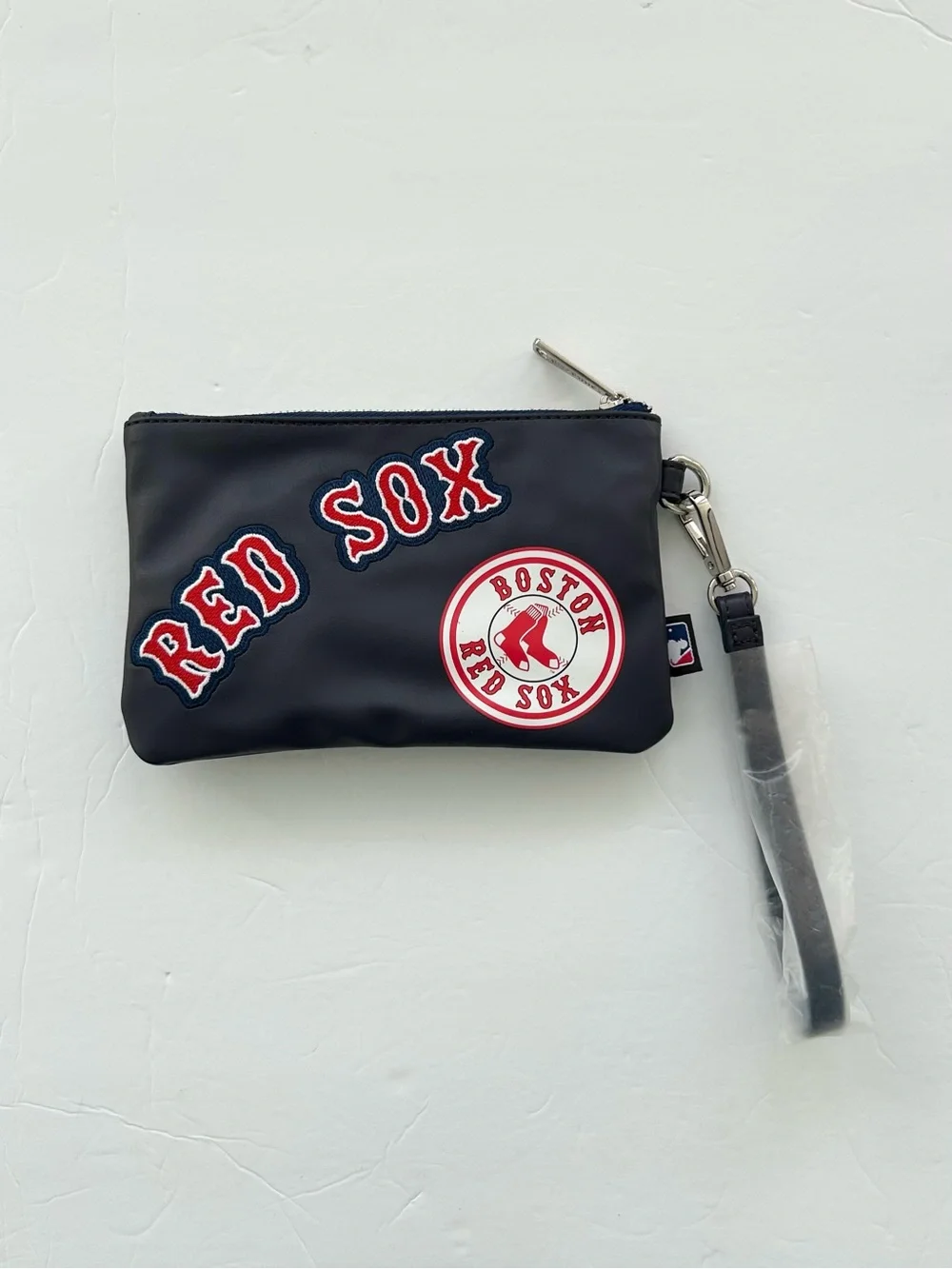 NWT MLB Boston Red Sox Clear Tote Crossbody Stadium Bag with Pouch